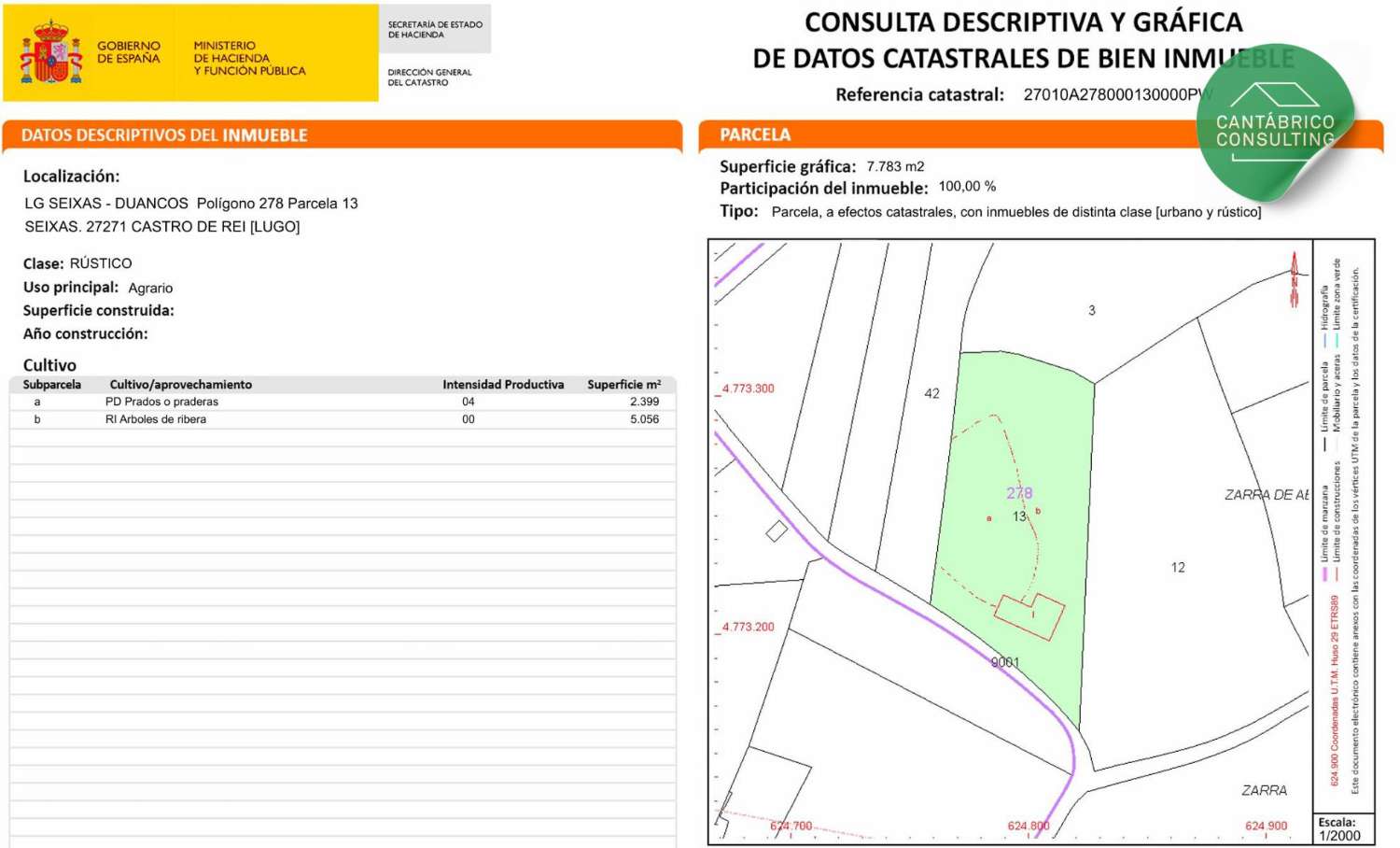 Exclusiva Propiedad con Hotel de Mascotas y Vivienda en Rozas (Lugo)