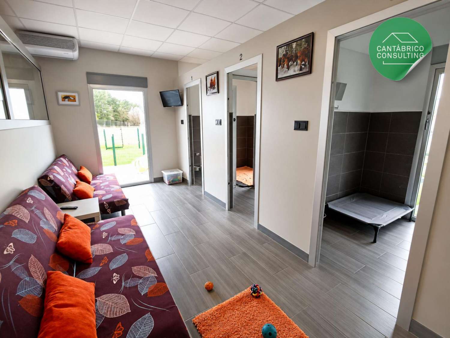 Exclusiva Propiedad con Hotel de Mascotas y Vivienda en Rozas (Lugo)