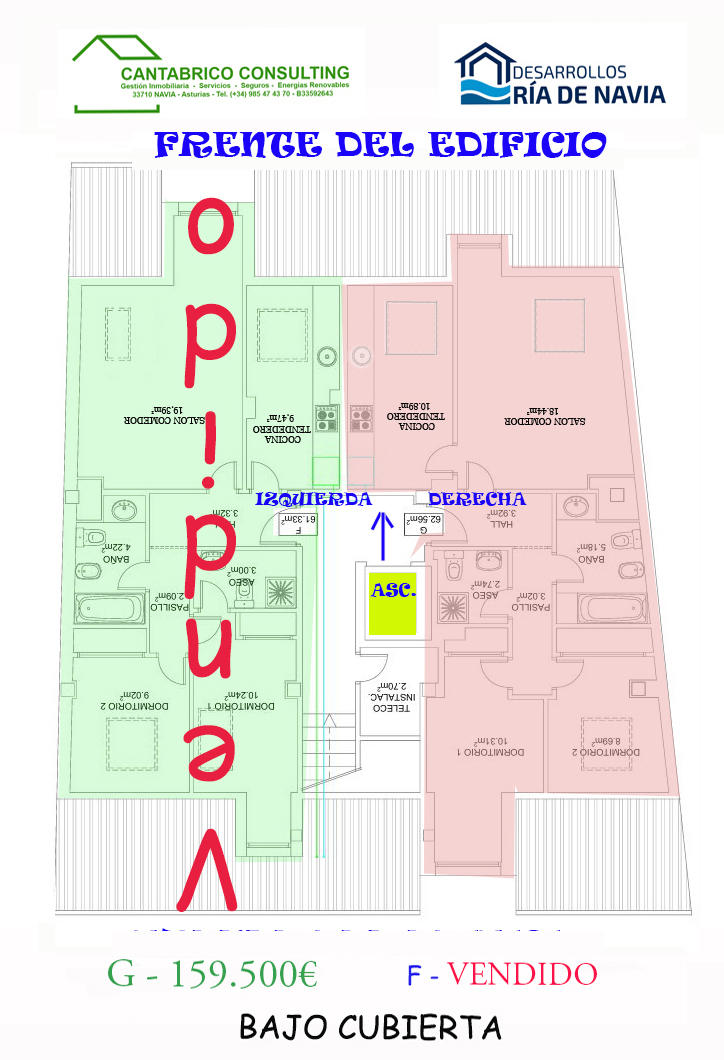 Płaski na sprzedaż w Coaña