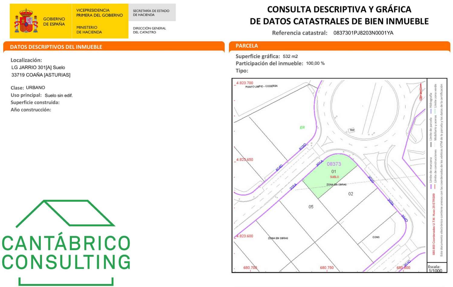 Industriale in vendita a Coaña