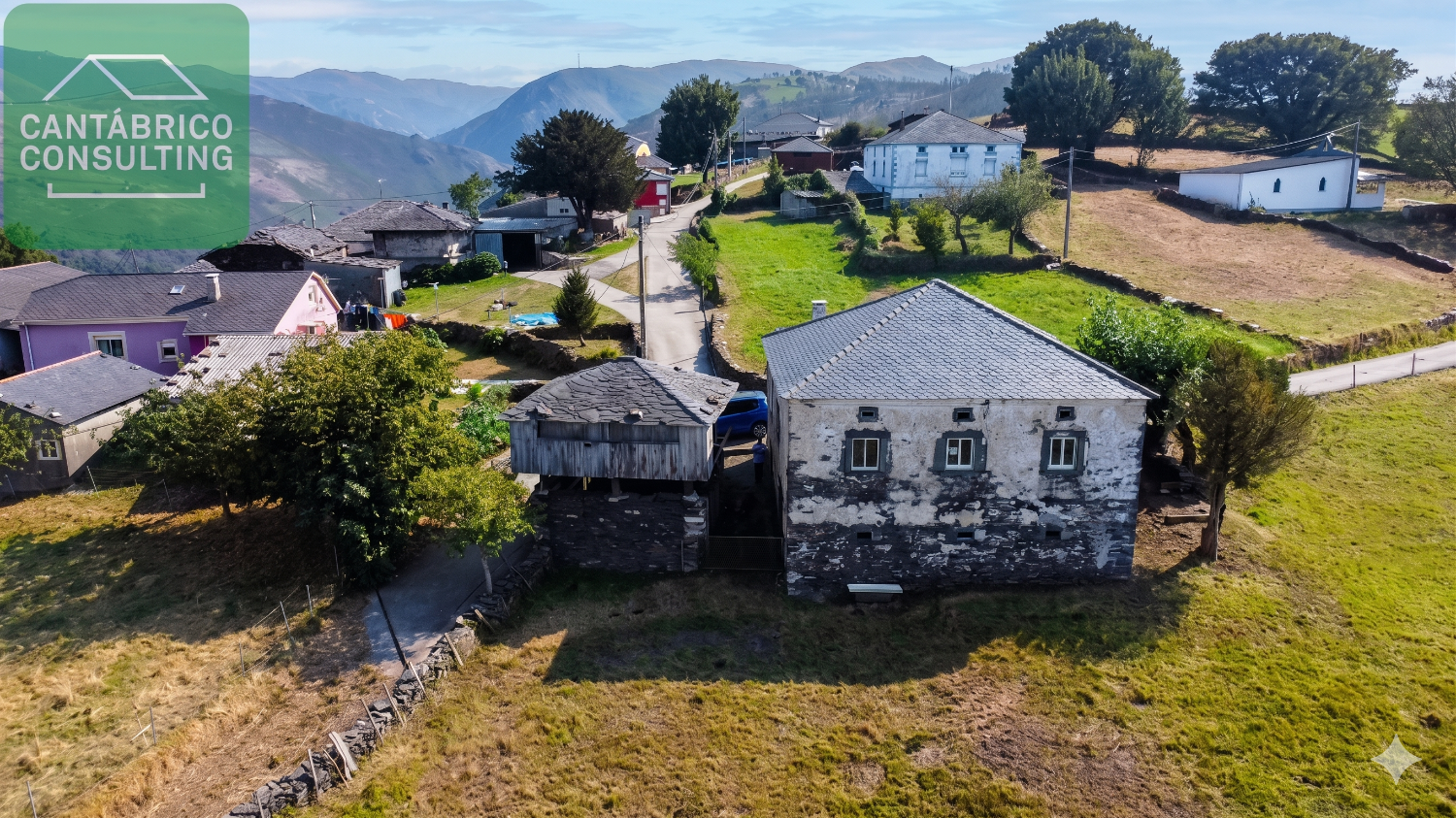 VENTA CASONA DE PUEBLO TRADICIONAL CON FINCA EN LENDEQUINTANA – VILLAYÓN – ASTURIAS