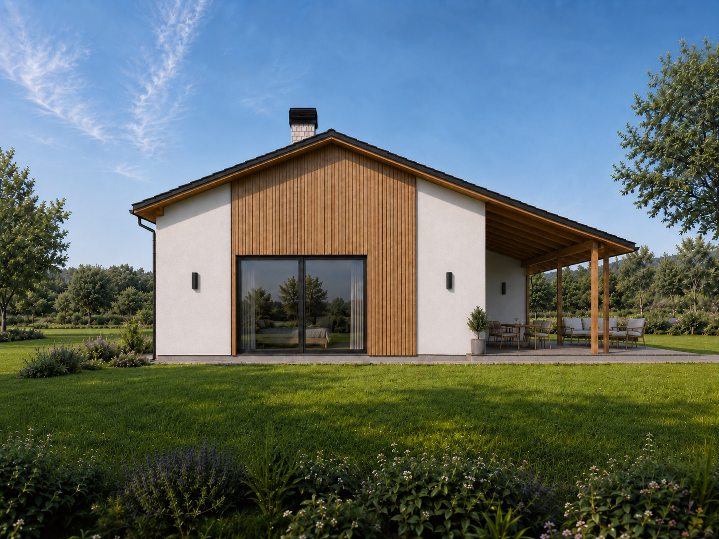 CHALET Autopromoción  en ANDES, Navia, Asturias con Parcela, Proyecto, Licencia y Construcción