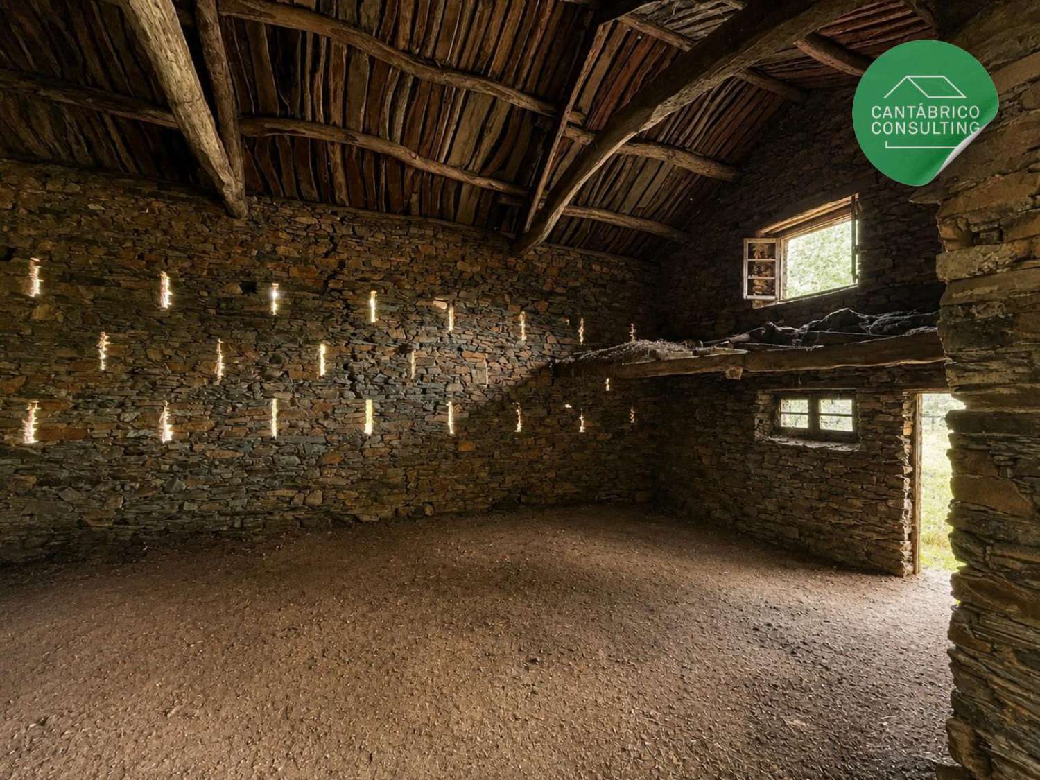 Propiedad con molino centenario junto al río Porcía, Sueiro, El Franco - Asturias