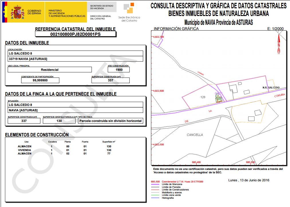 PROPIEDAD IDEAL PARA NEGOCIO O VIVIENDA AL LADO DEL CAMINO SANTIAGO O BIEN TIRAR CONSTRUCCIÓN Y CONSTRUIR DE NUEVO