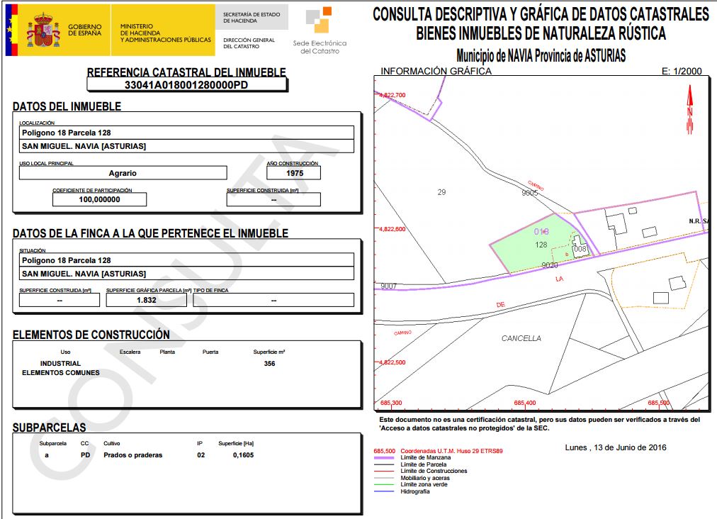 PROPIEDAD IDEAL PARA NEGOCIO O VIVIENDA AL LADO DEL CAMINO SANTIAGO O BIEN TIRAR CONSTRUCCIÓN Y CONSTRUIR DE NUEVO