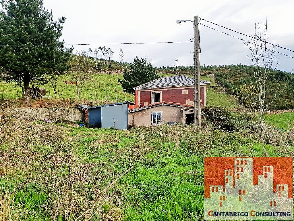 DOS FINCAS CON CASA Y CABAÑA EN PLENA MONTAÑA DE VALDES CON MUCHA NECESIDAD DE LIMPIEZA Y ADECUACIÓN CON ACCESO PARA TODOTERRENO