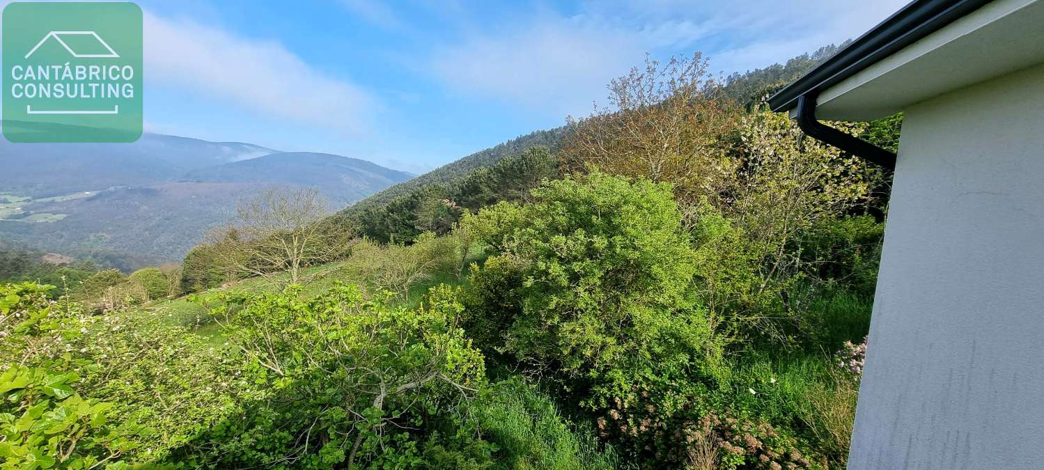 Casa Totalmente habitable con mucha Finca en alto de Villayón. Naturaleza Viva